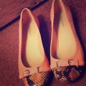 Pink solesenseability flats!